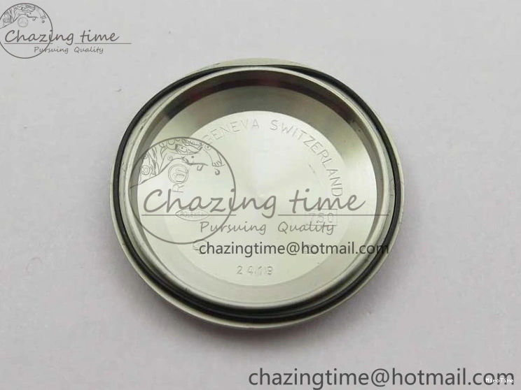 MiroTime 0309 SmoothTexture Day-Date 36mm 128239 SS Crystal BP Best Edition Black MOP Crystal Marker Dial on SS President Bracelet A 2681